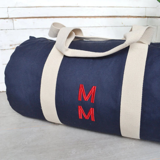 Personalised Embroidered Duffle Bag