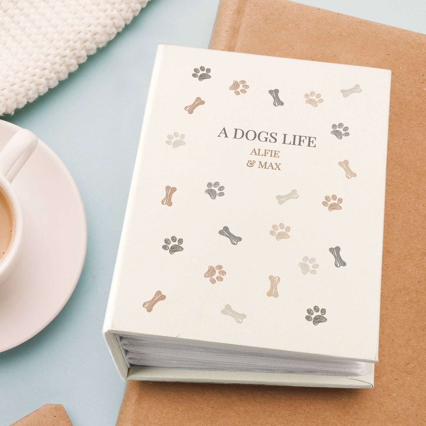 Personalised A Dogs Life 6x4 Photo Album