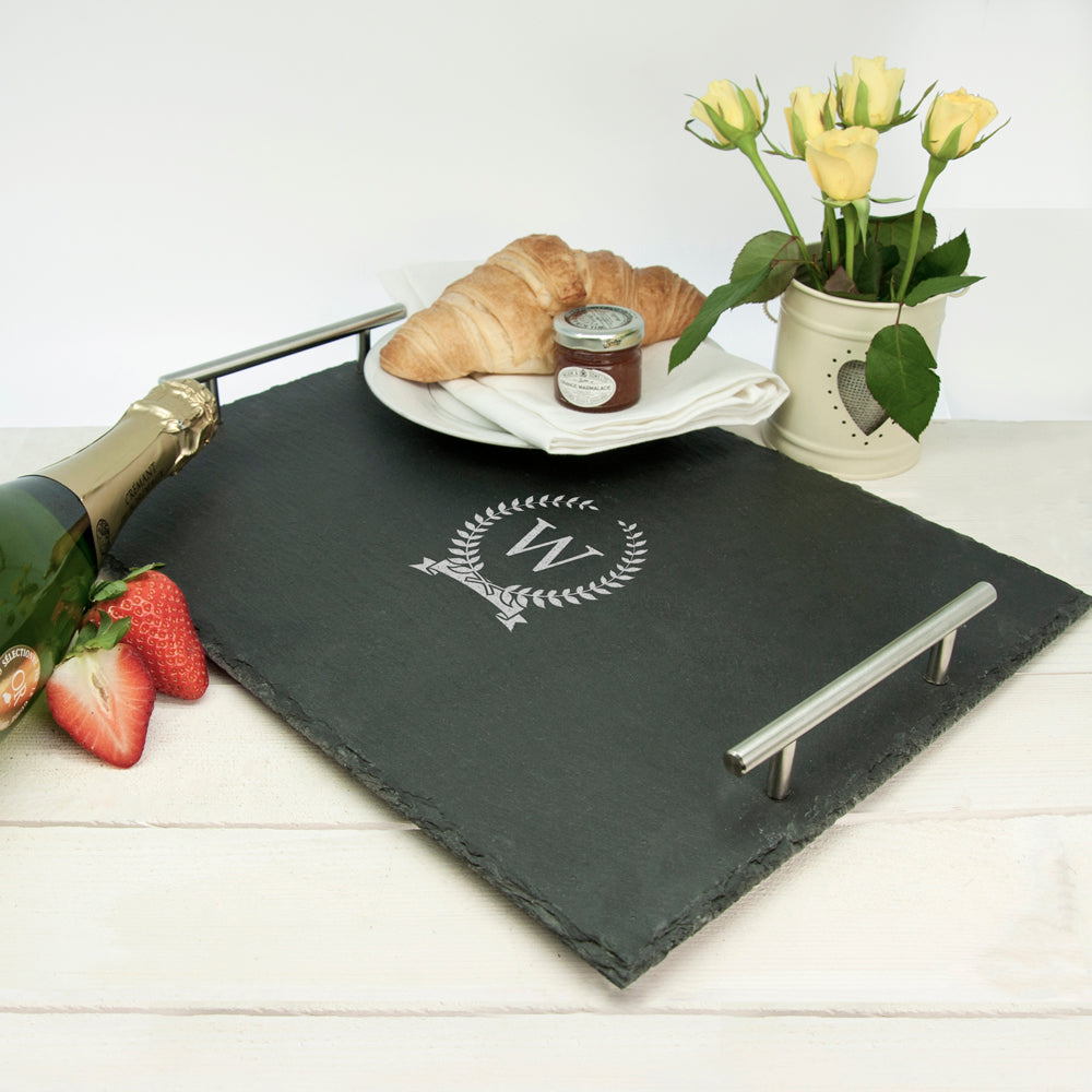 Personalised Slate Bed Tray