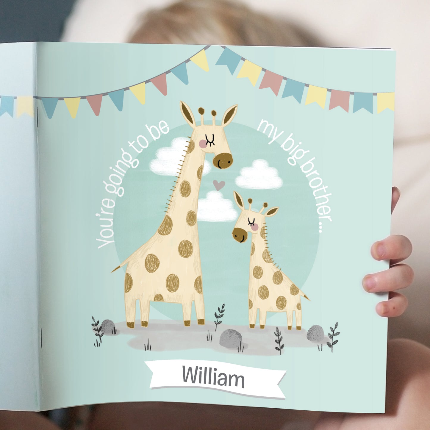 Personalised You're Going To Be A Big Sister / Brother Storybook