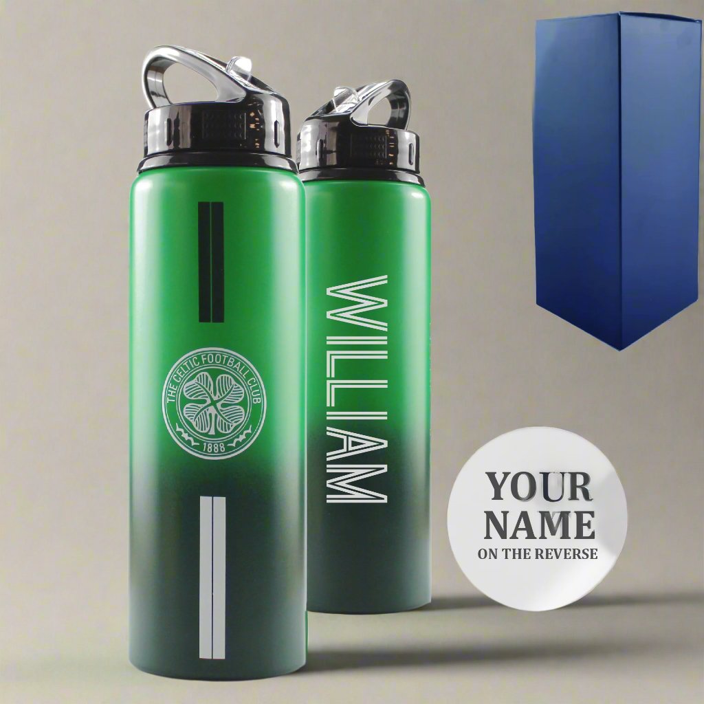 Personalised Official Celtic Aluminium Drinks Bottle