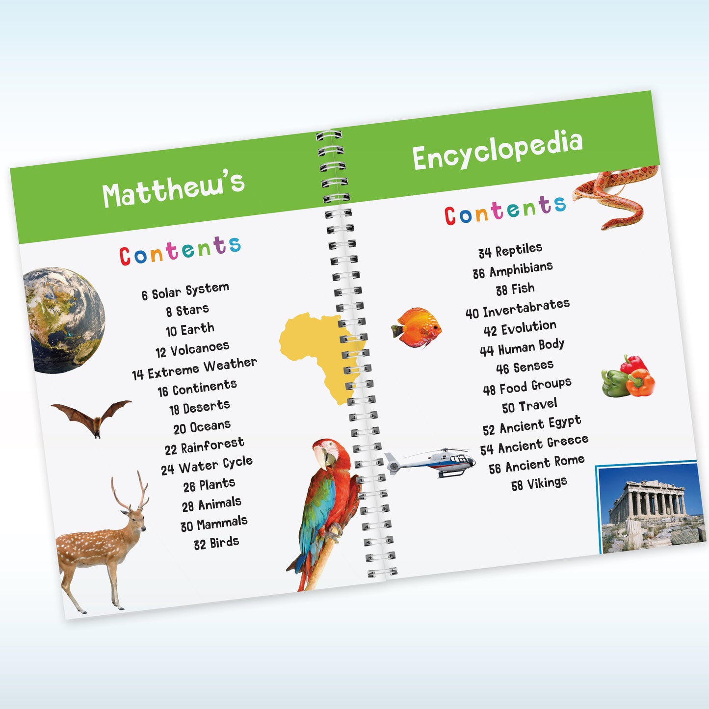 Personalised Child's Encyclopedia