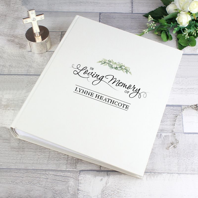 Personalised In Loving Memory Photo Album