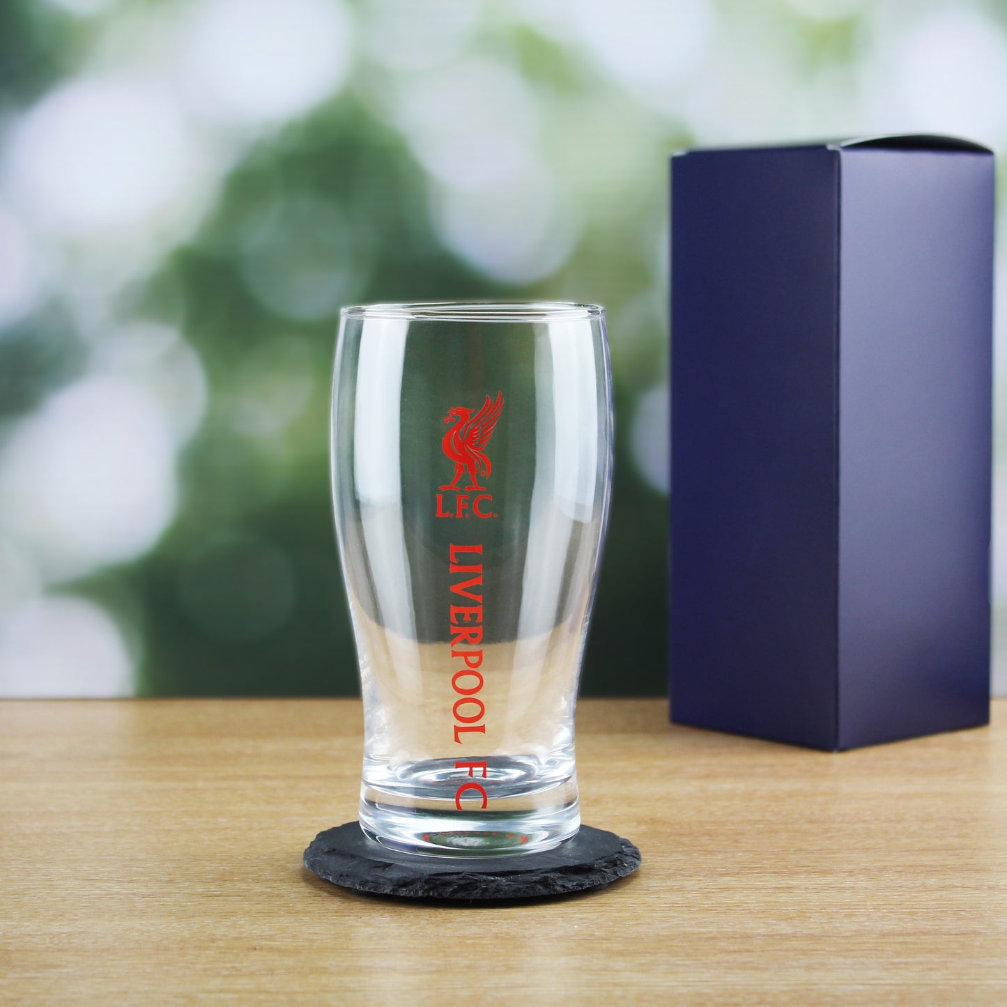 Personalised Official Liverpool F.C. Tulip Pint Glass