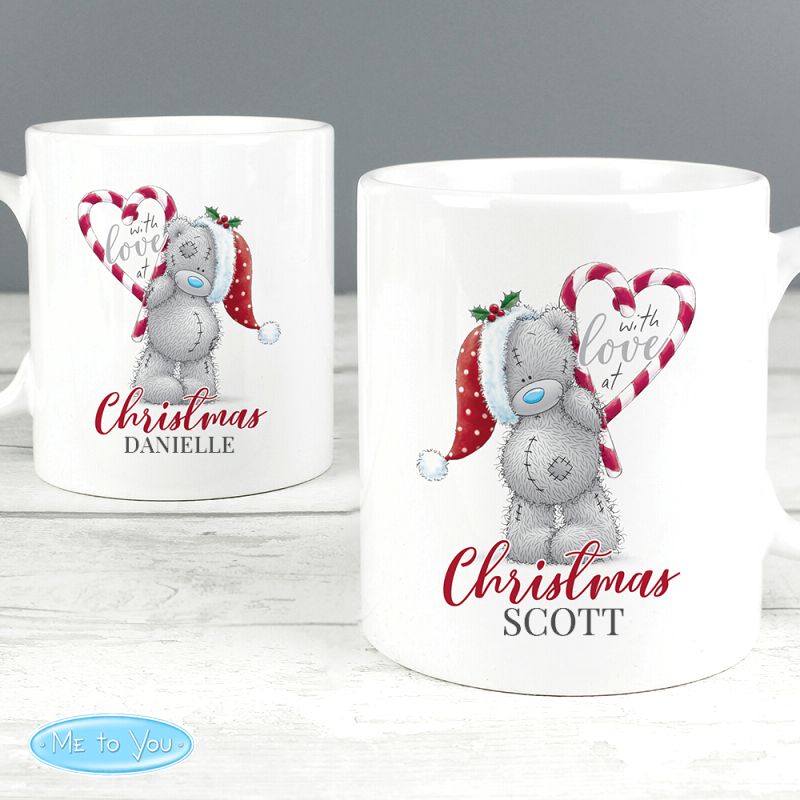 Personalised Me To You Christmas Mug Set