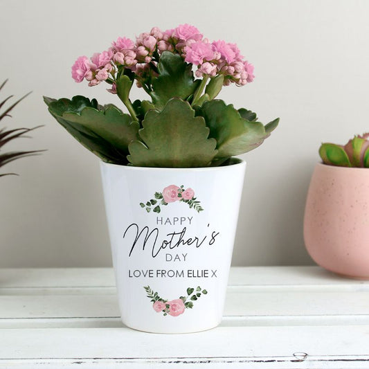 Personalised Happy Mother's Day Plant Pot