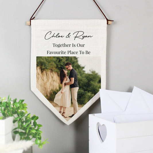 Personalised Own Photo Hanging Banner