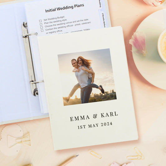 Personalised Own Photo Wedding Planner