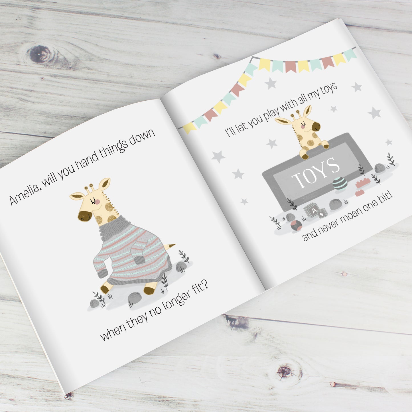 Personalised You're Going To Be A Big Sister / Brother Storybook