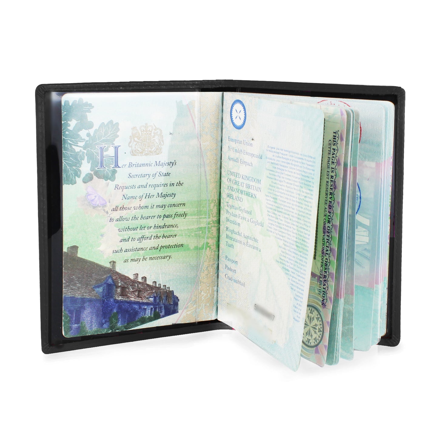 Personalised Lifetime of Adventures Passport Holder Set