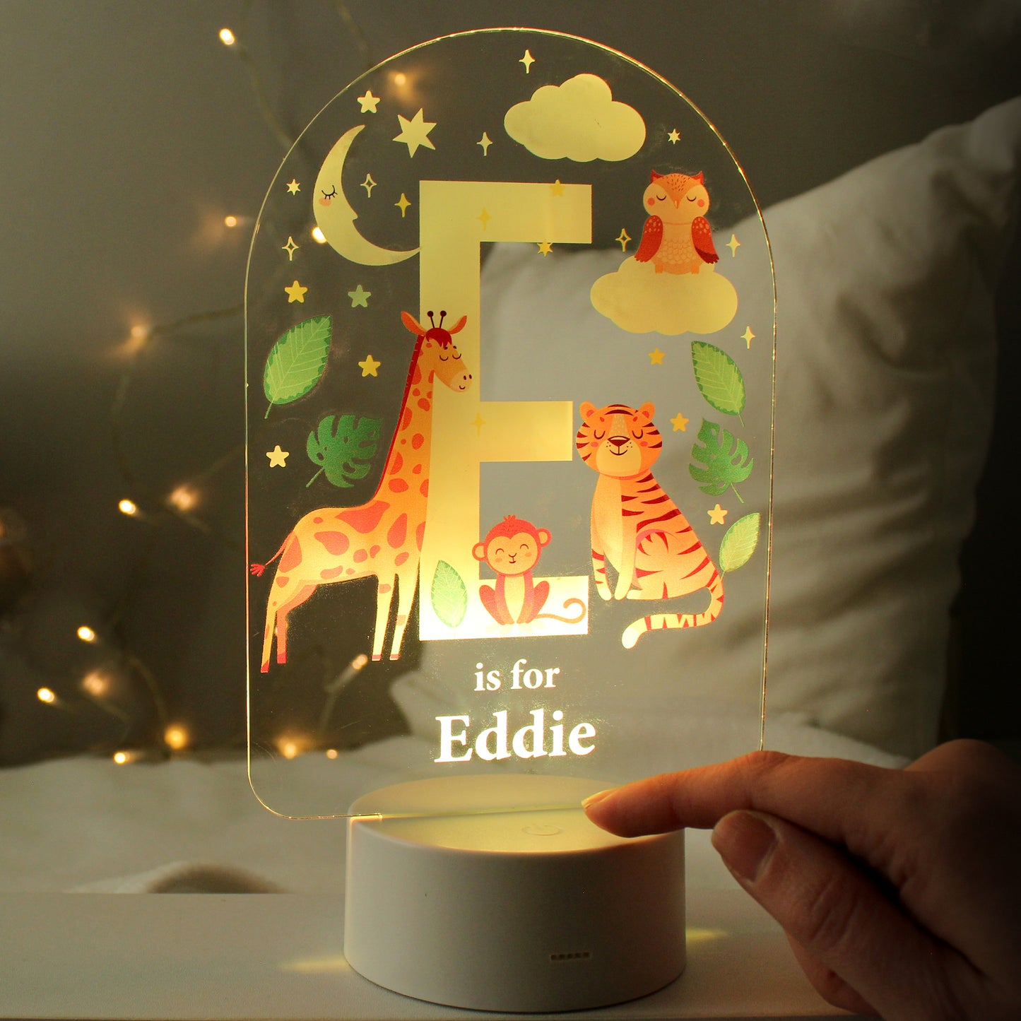 Personalised Animal Themed LED Night Light