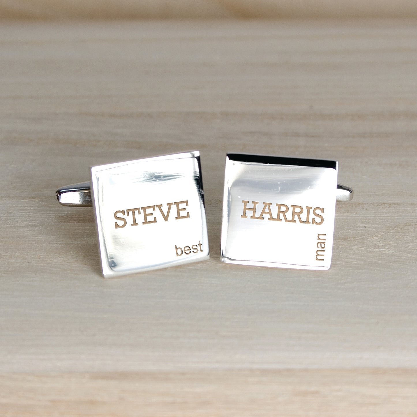 Personalised Best Man Cufflinks