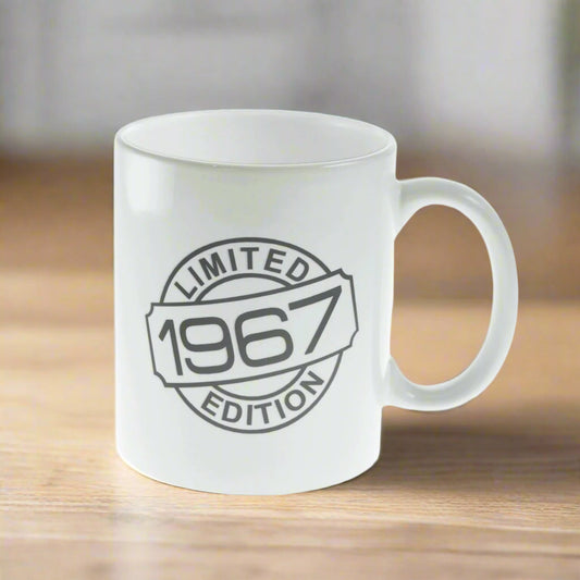 Personalised Birth Year Limited Edition Mug