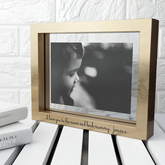 Personalised Metallic Photo Frame