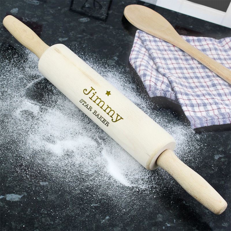 Personalised Wooden Rolling Pin