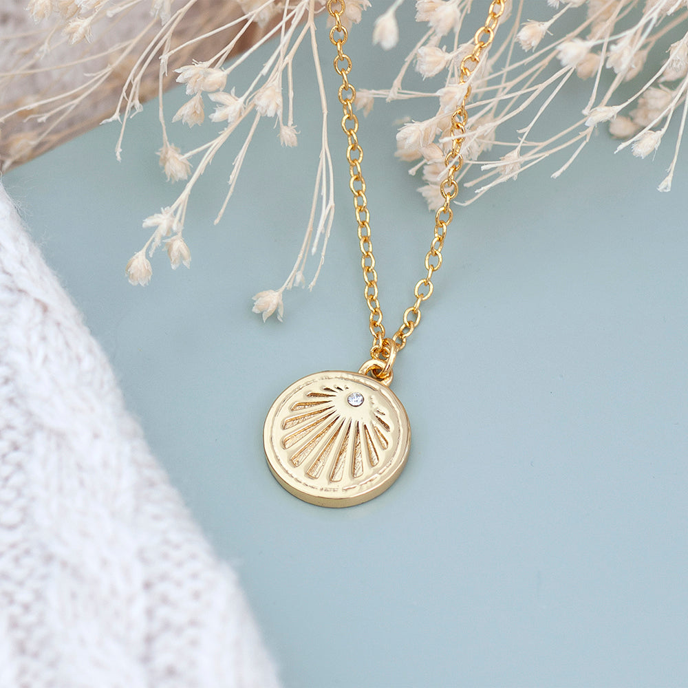 Personalised Sunburst Necklace