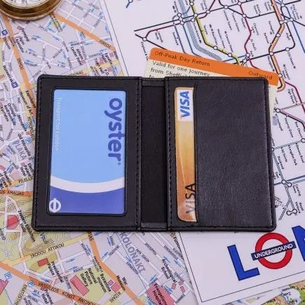 Personalised Travel Card Holder