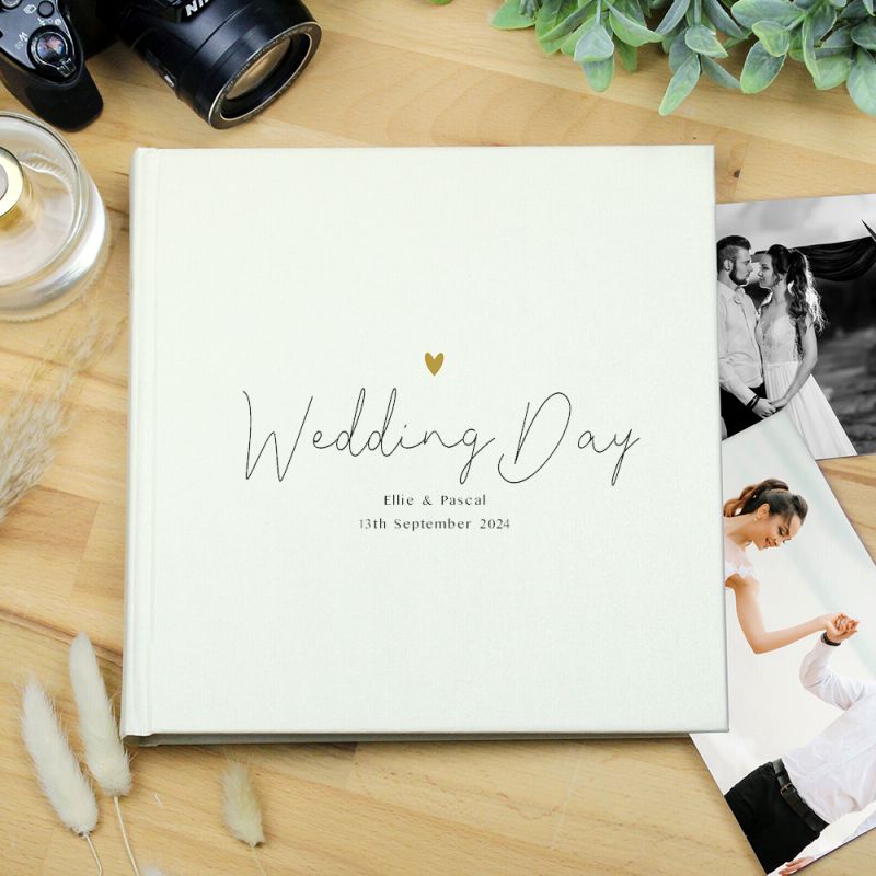 Personalised Wedding Day Photo Album