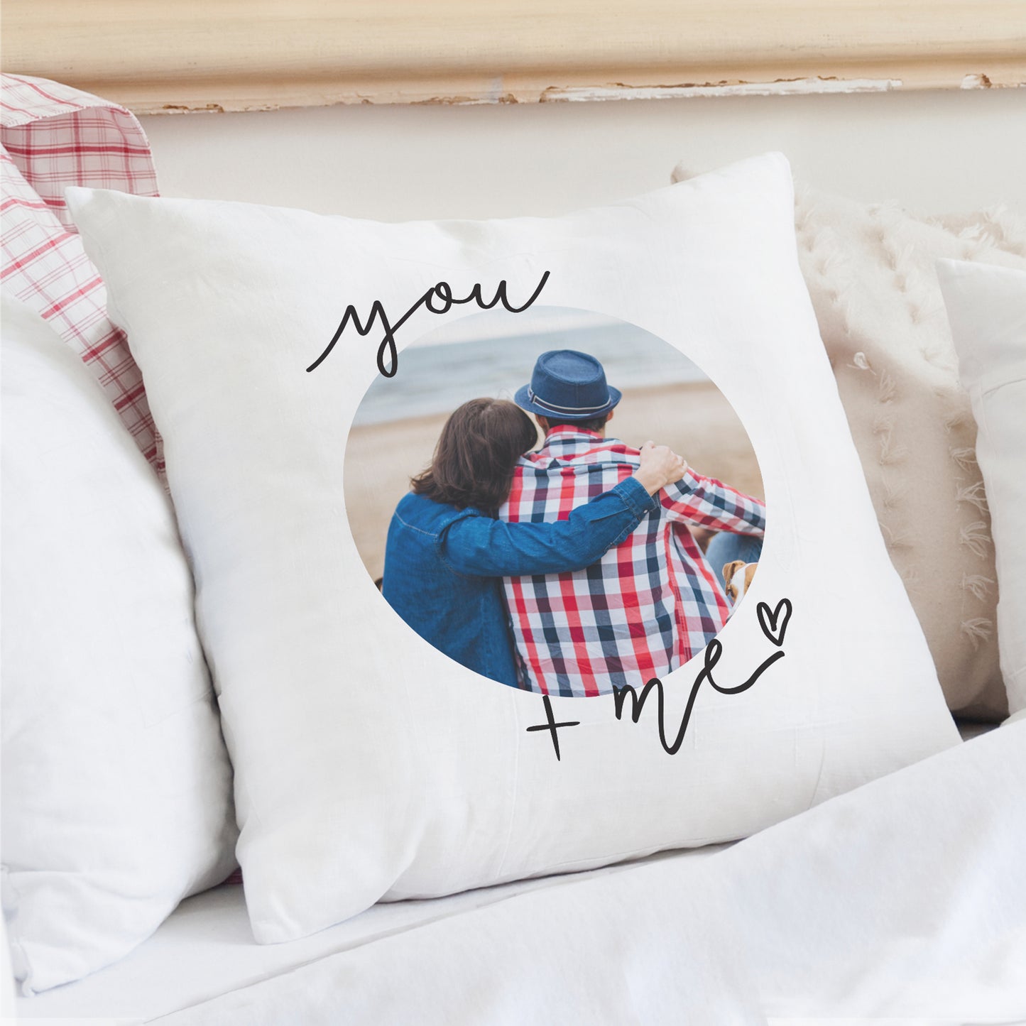 Personalised You & Me Own Photo Cushion